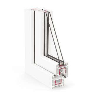 Opening Frames PVC Euro-Design 70 Rehau