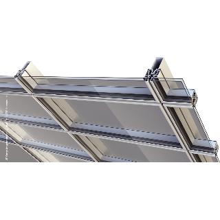 Curtains Walls Μ3 Solar Semi Structural Alumil